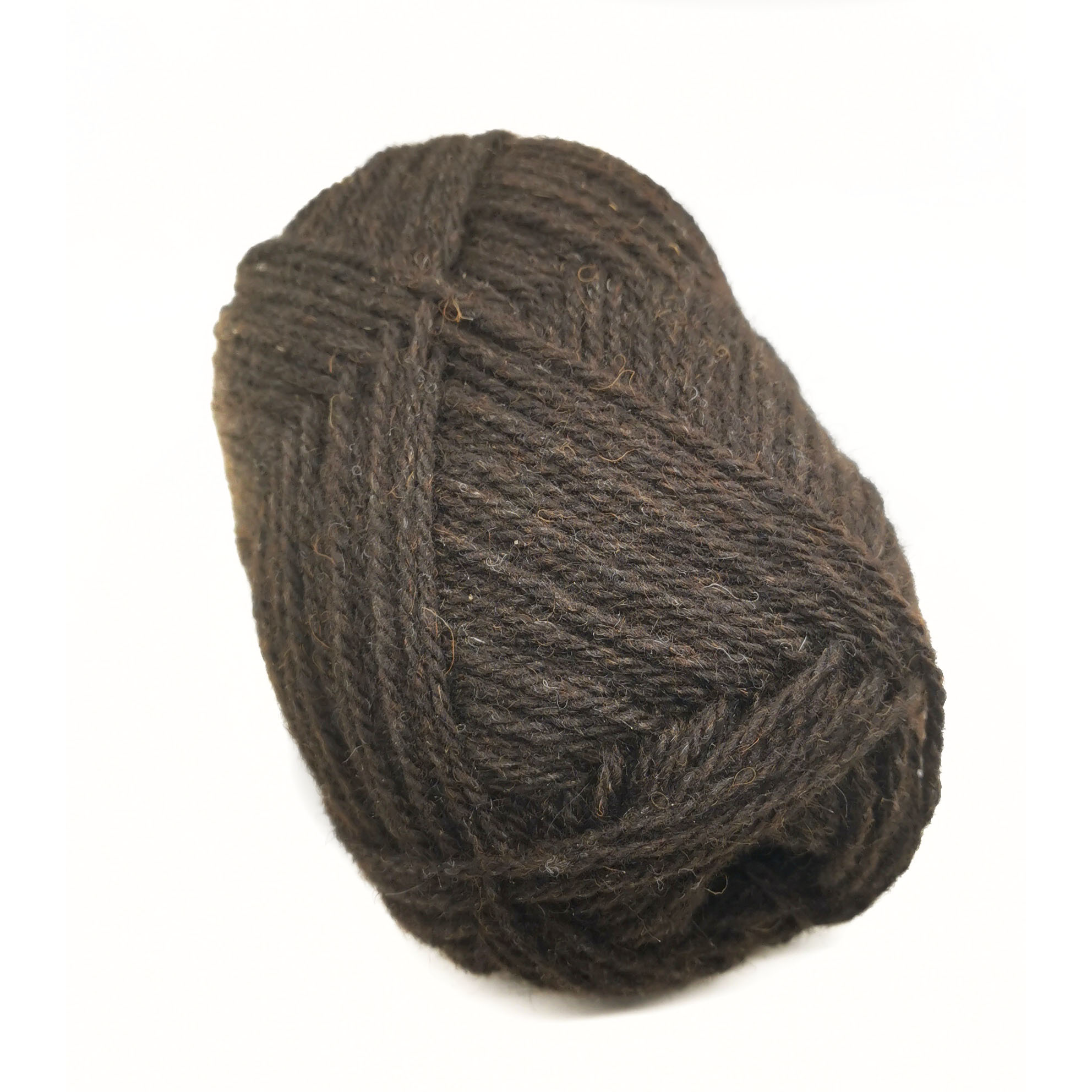 brown aran knitting yarn